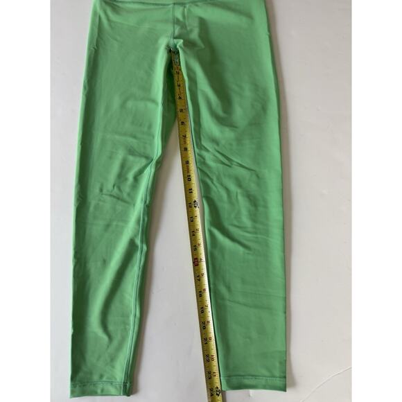 Athleta Bright Green Leggings Interval Tight Women’s Medium - Picture 4 of 7